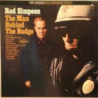 Red Simpson Man Behind the Badge