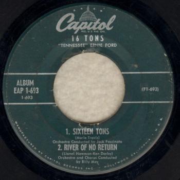 Sixteen Tons 45 RPM